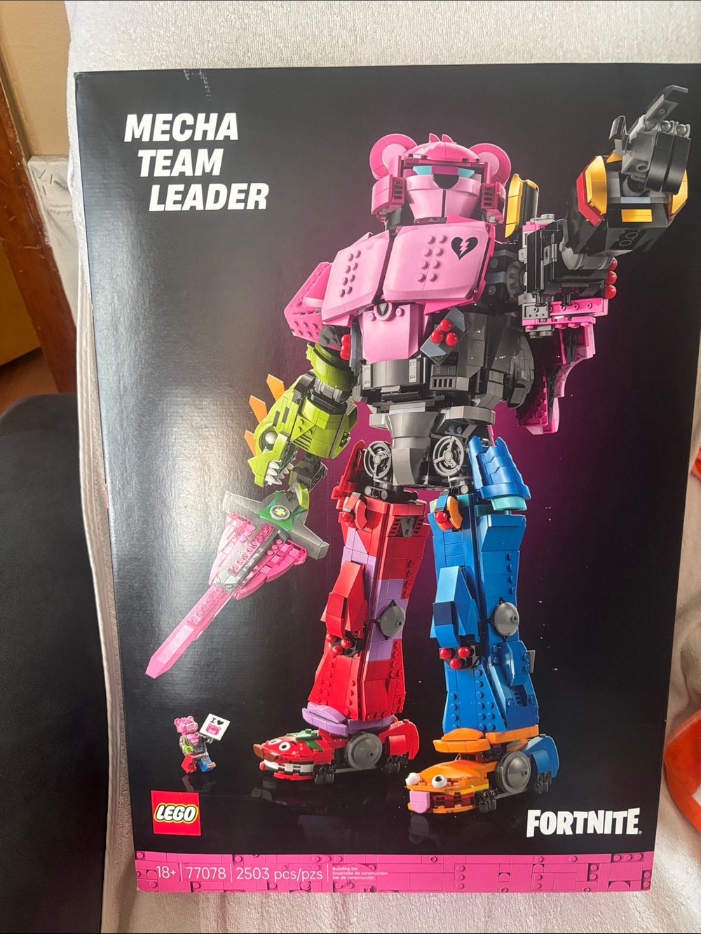 Lego Fortnite Mecha Team Leader - EMPTY BOX ONLY